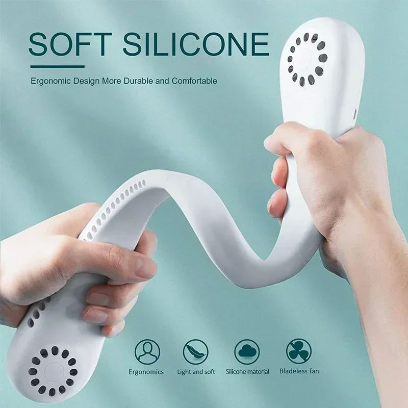 Ventilador de cuello 360º aire envolvente