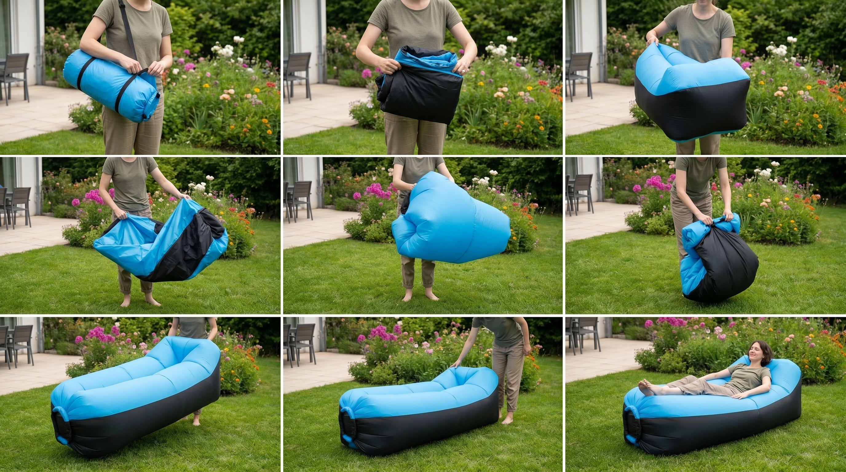Tumbona inflable